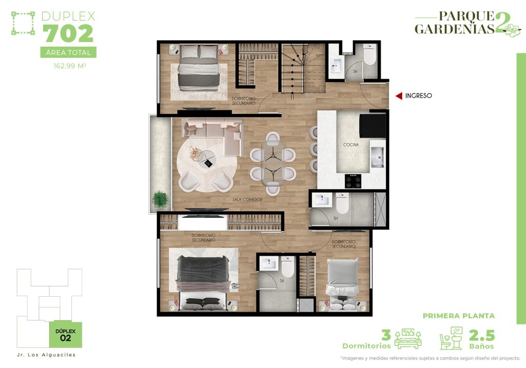 Duplex 702 - Primera Planta