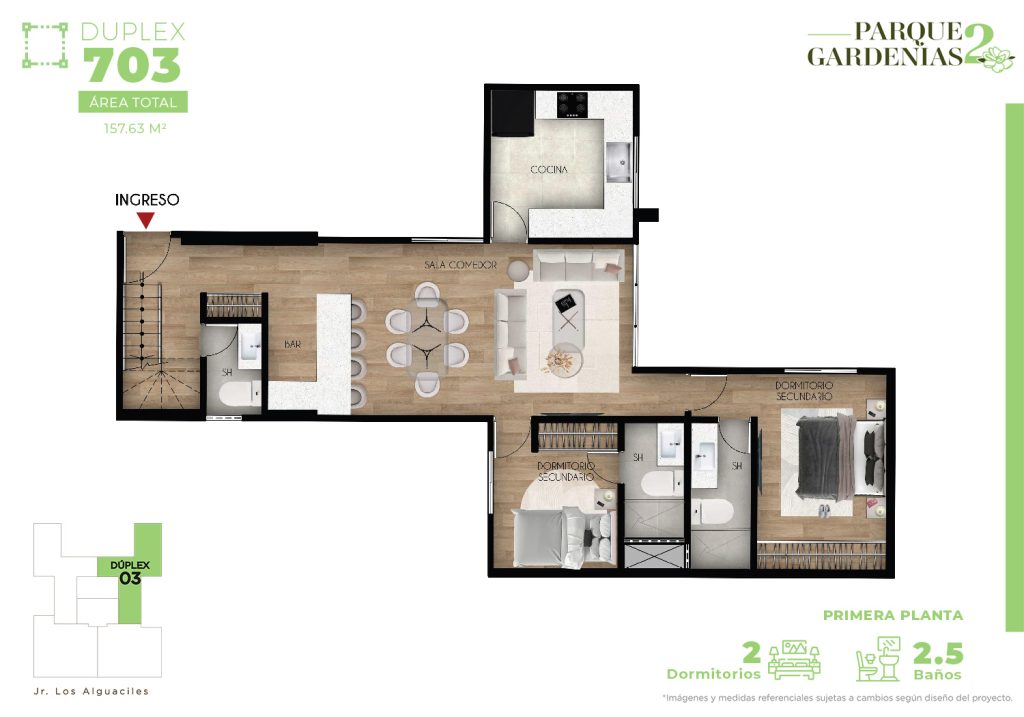 Duplex 703 - Primera Planta