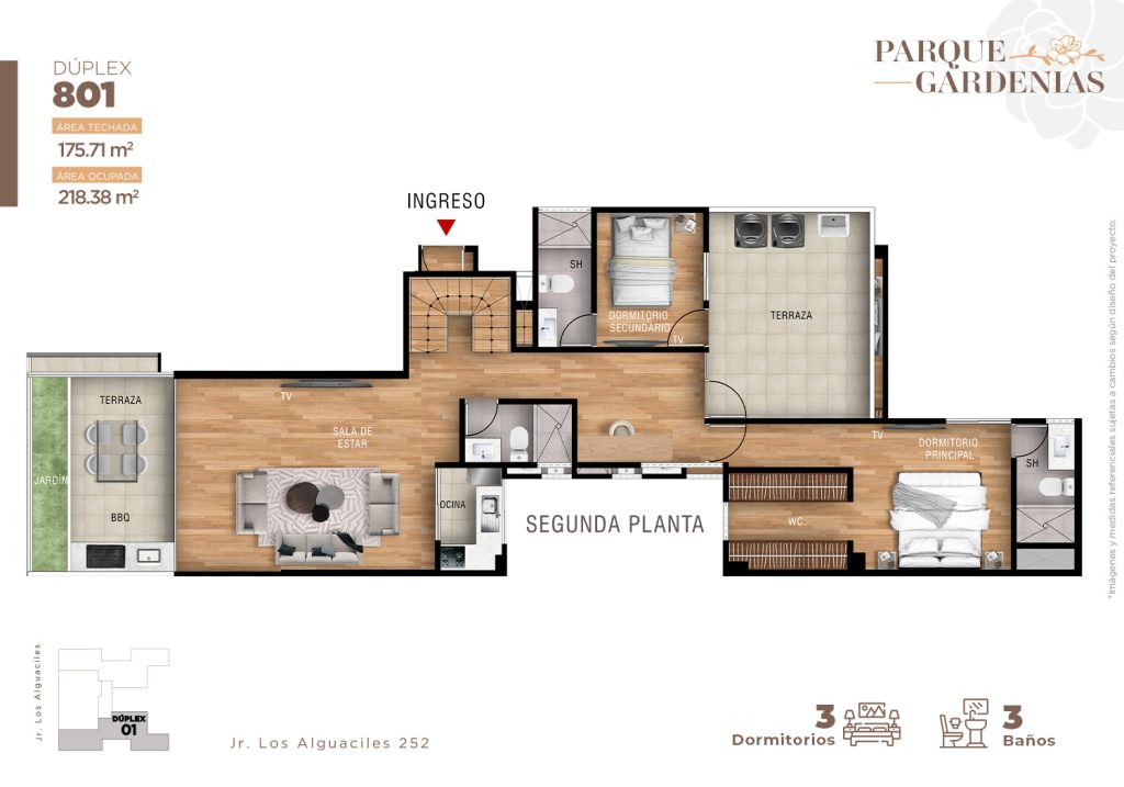 Duplex - Dpto. 801 - 2