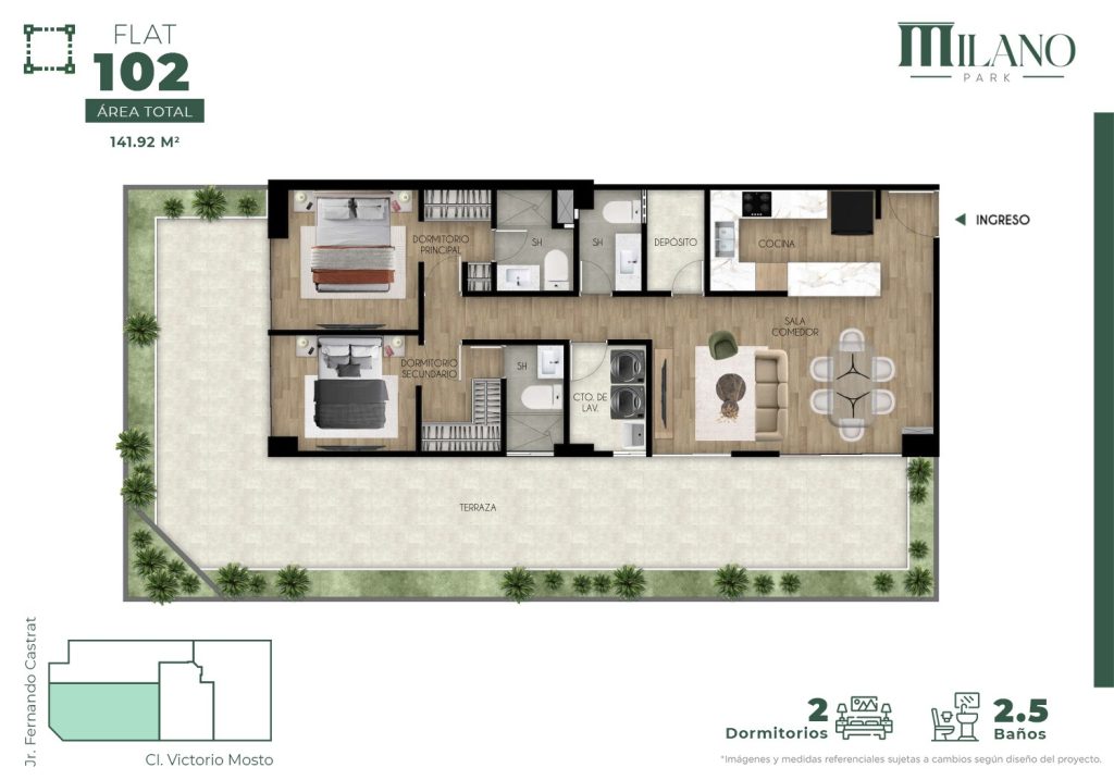 Flat 102