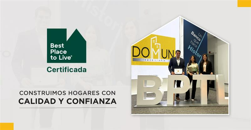 Certificación Best Place to Live
