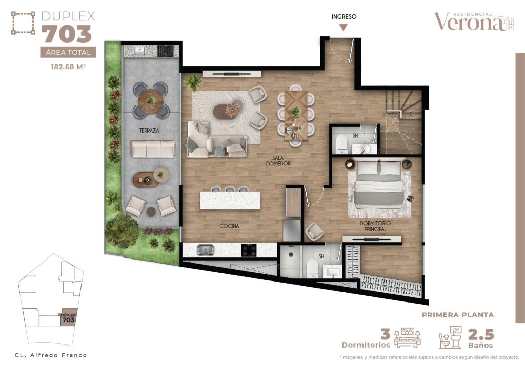 DUPLEX 703 - 1RA PLANTA