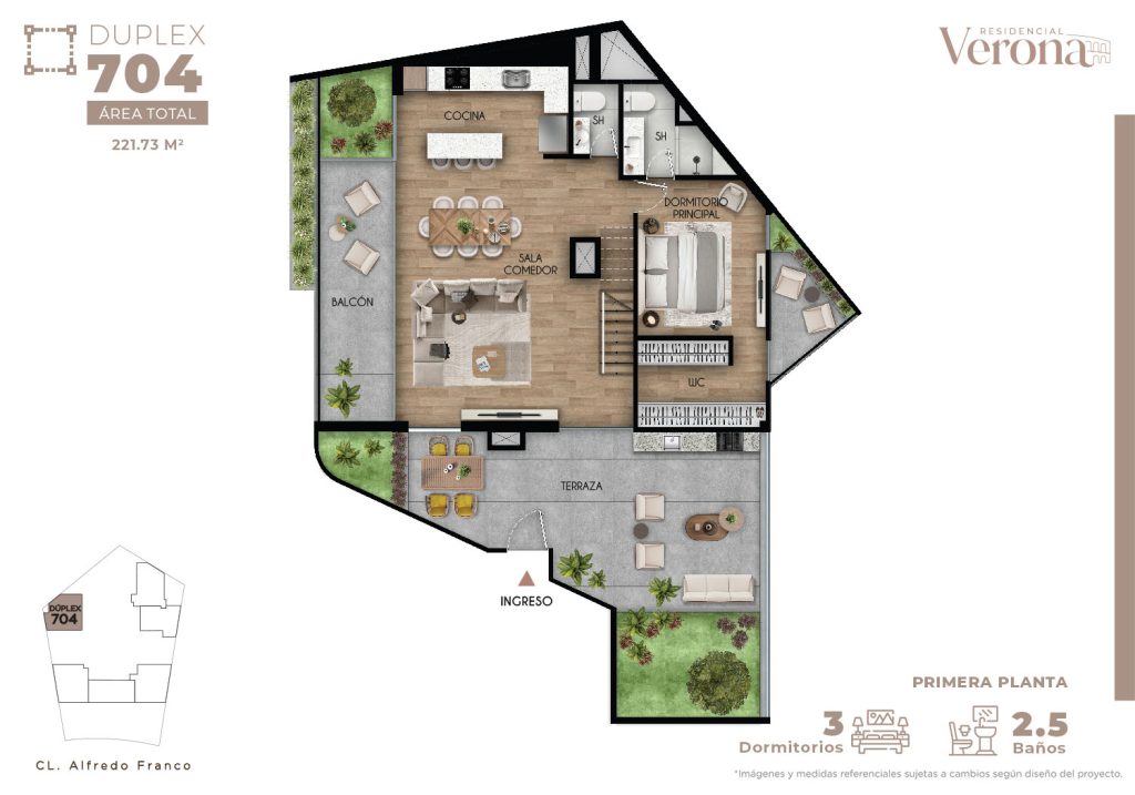 DUPLEX 704 - 1RA PLANTA