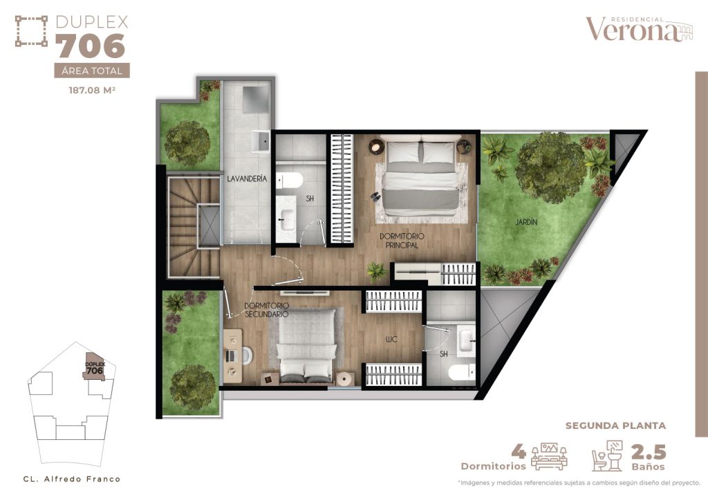 DUPLEX 706 - 2DA PLANTA