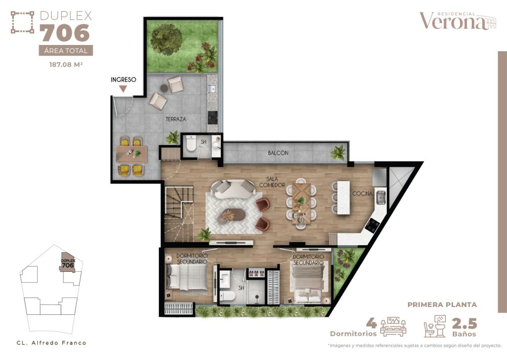 DUPLEX 706 - 1RA PLANTA