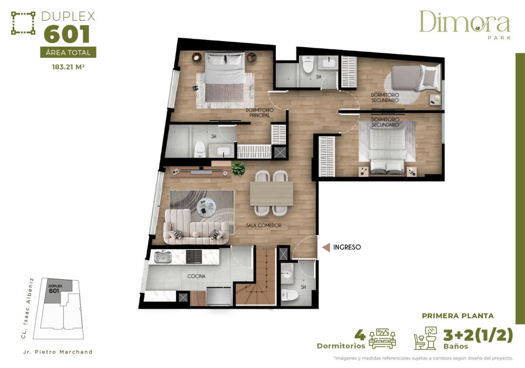 DUPLEX 601 - PRIMERA PLANTA