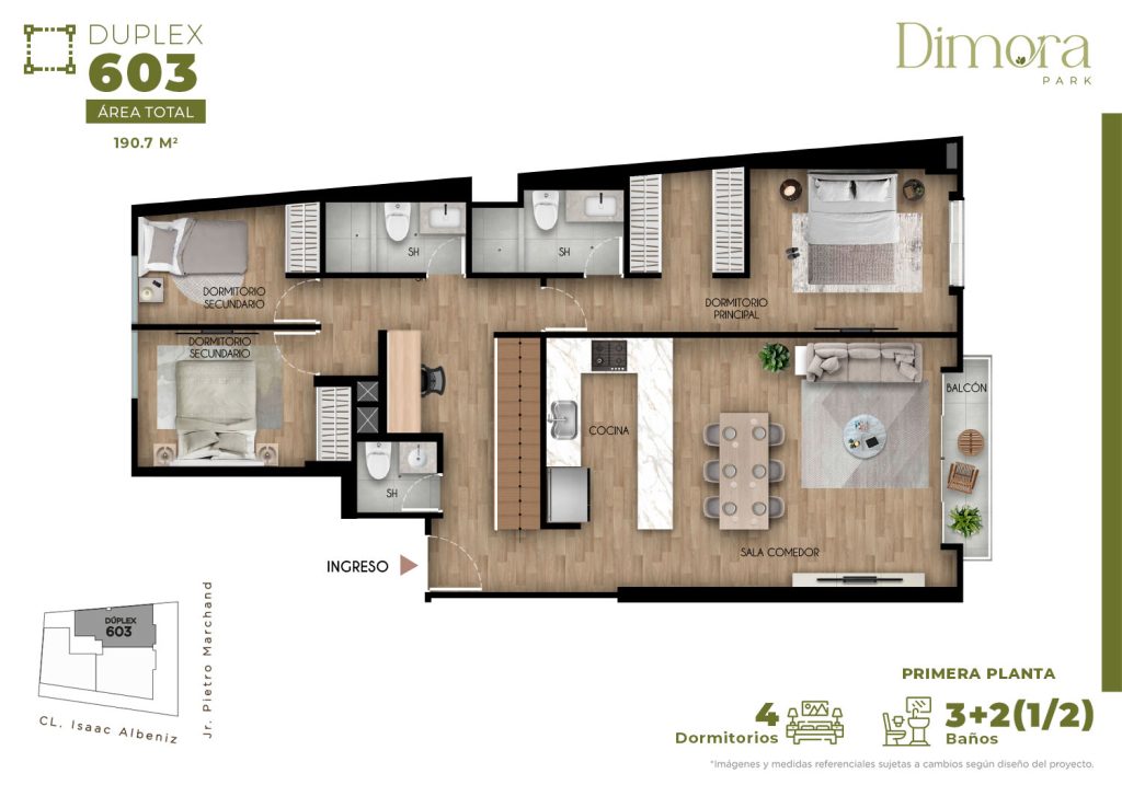 DUPLEX 603 - PRIMERA PLANTA