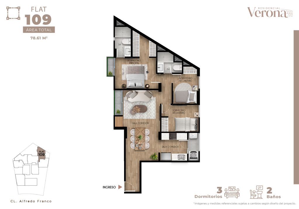 FLAT 109