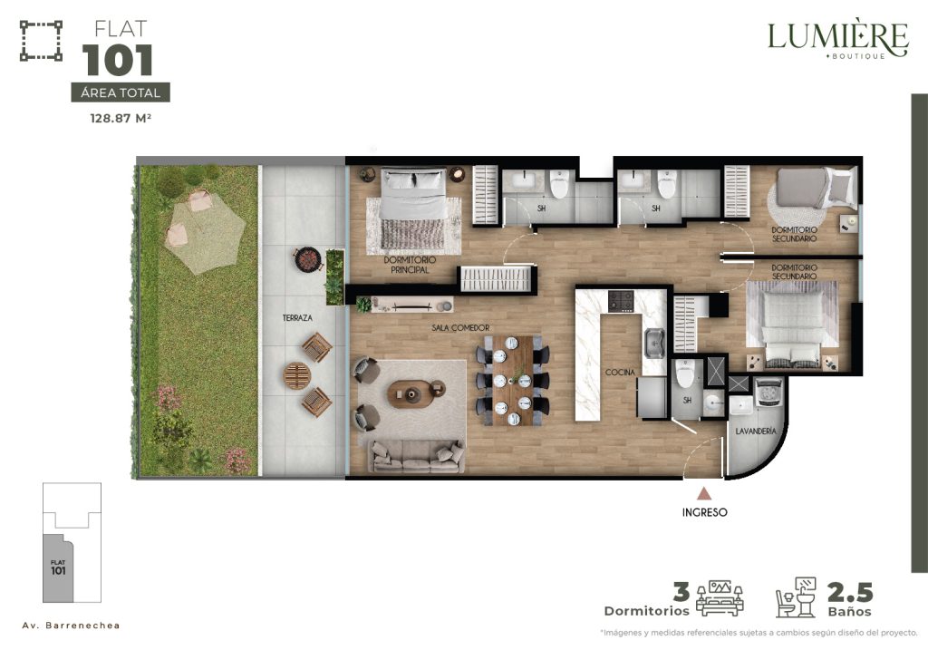 FLAT 101